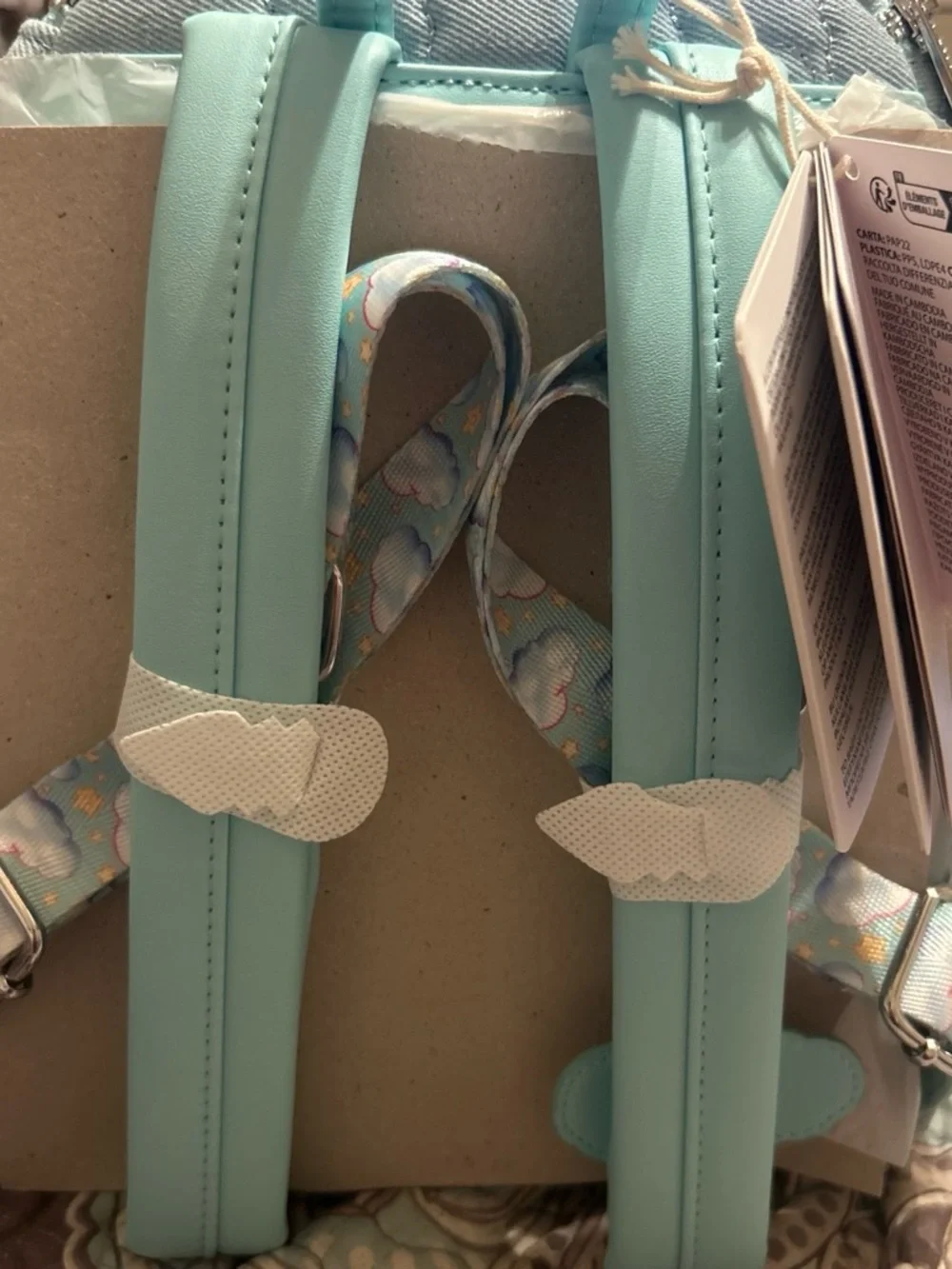 Loungefly CareBears x Sesame Street Quilted Backpack